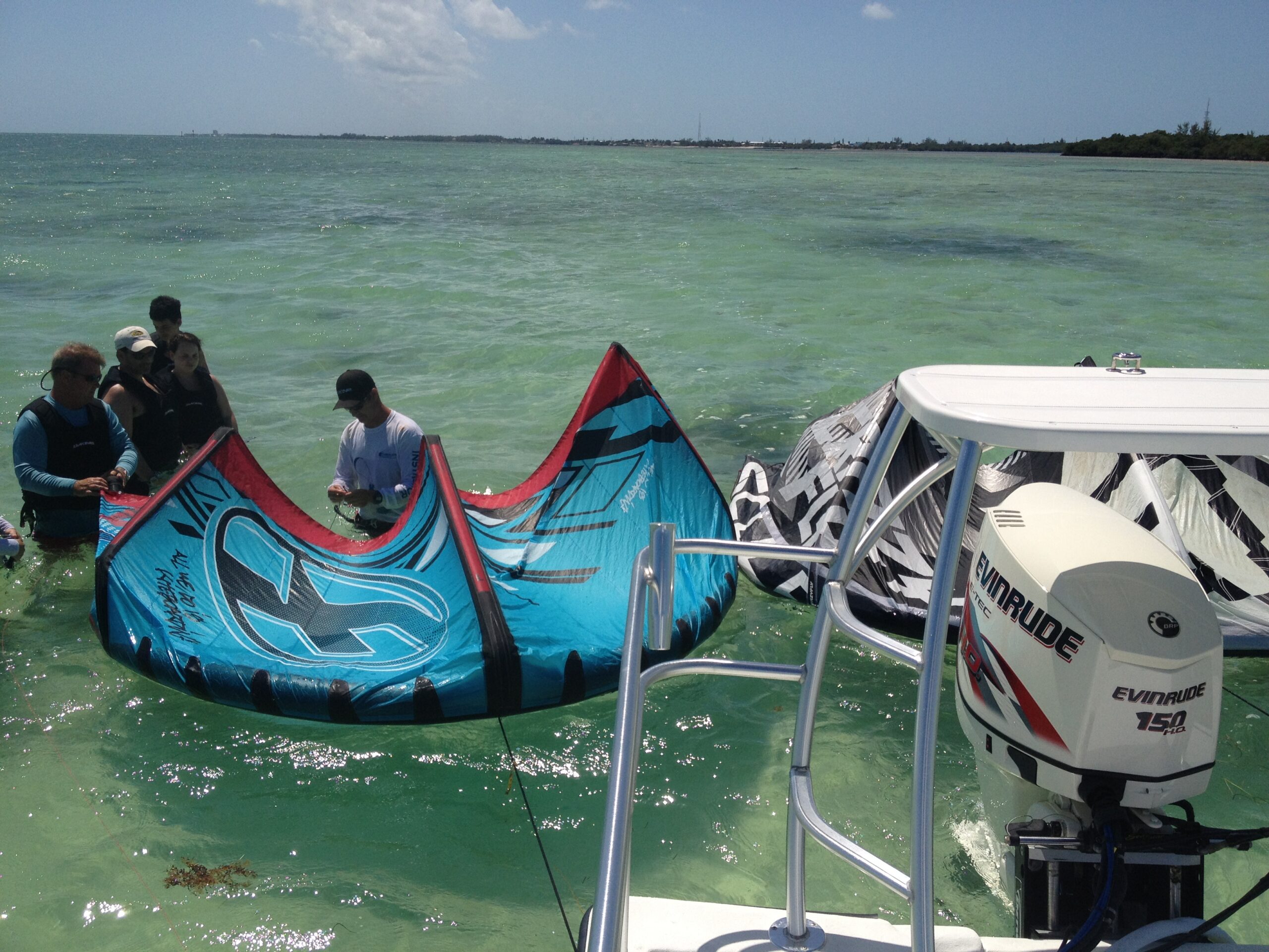 F-One, Crazy Fly, Evinrude, Florida Keys Kiteboarding