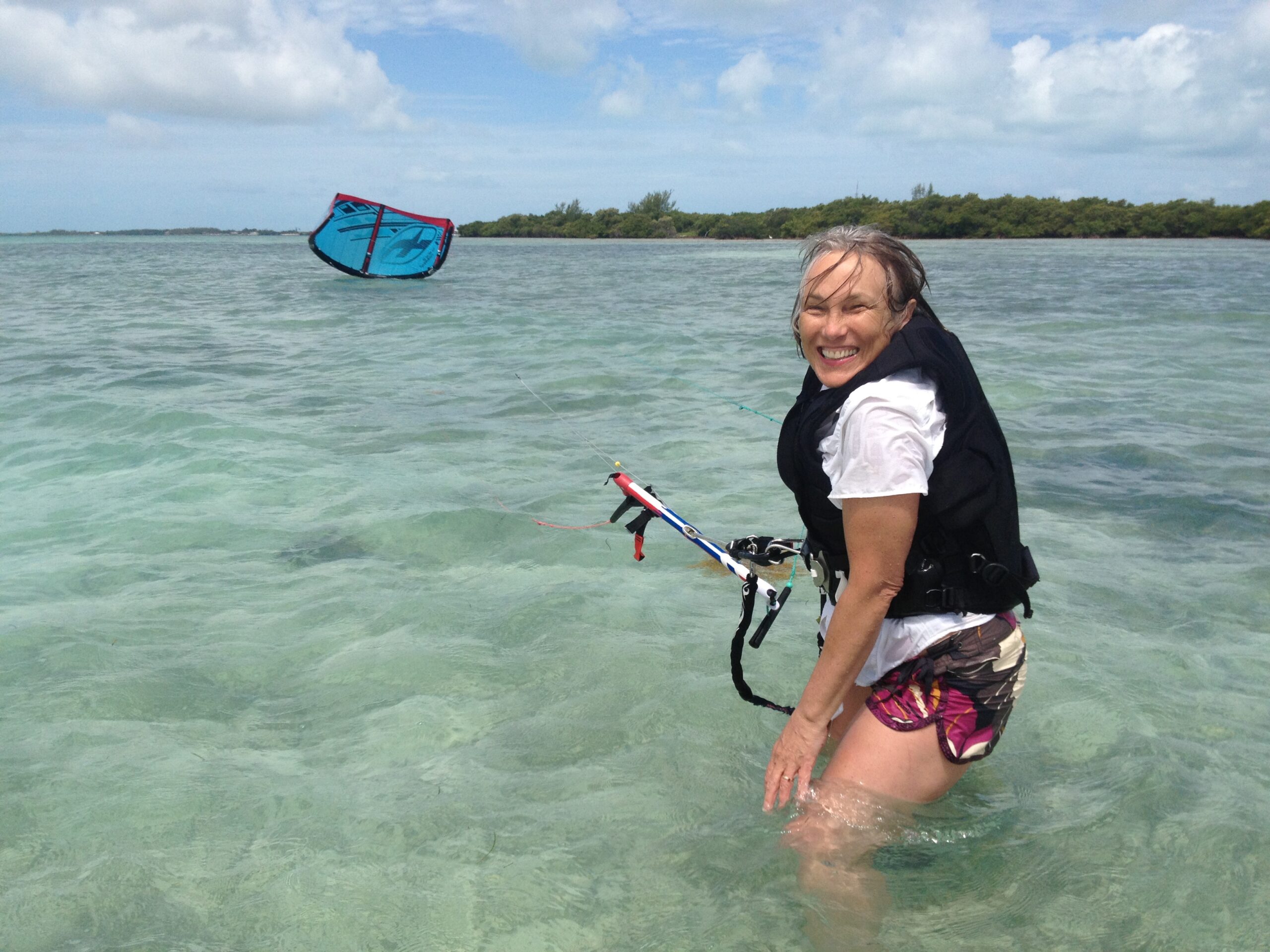 Clear Waters for Kiteboarding in The Florida Keys